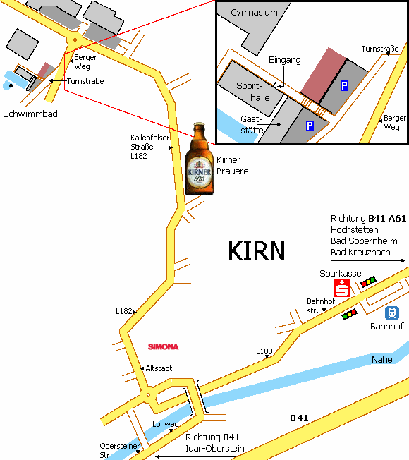 Lageplan Kirn